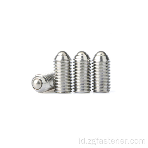 Sekrup plunger bola stainless steel sus304 sekrup plunger